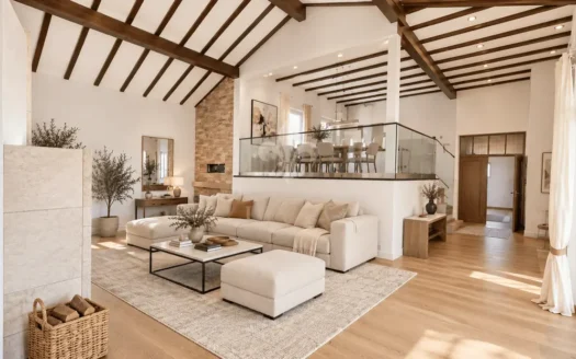 Wohnen mit Charakter &ndash; au&szlig;ergew&ouml;hnliches Split-Level-Architektenhaus mit Galerie, Garage und Garten